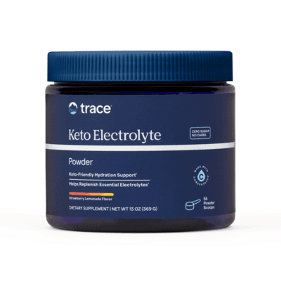 Keto Electrolyte Powder Strawberry Lemonade (369 Grams)