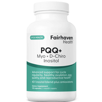PQQ + Myo + D-Chiro Inositol 40:1 Ratio (120 capsules)