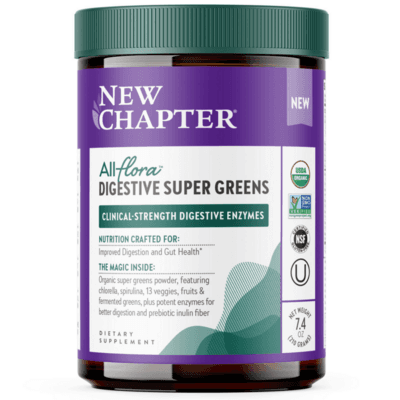All Flora Digestive Super Greens Powder (210 Grams)