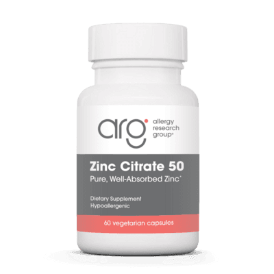 Zinc Citrate 50mg (60 capsules)