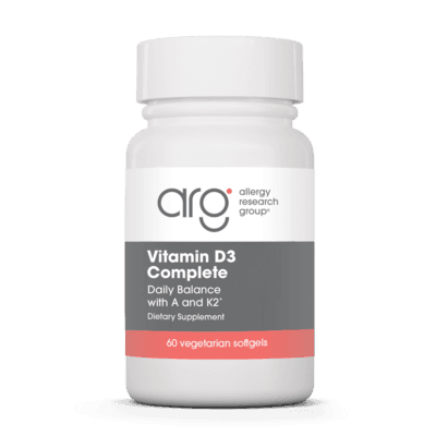 Vitamin D3 Complete Daily Balance with A and K2 (60 Softgels)