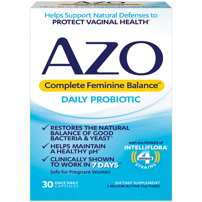 Azo Complete Feminine Balance (30 capsules)