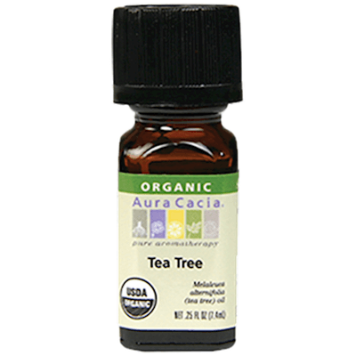 Tea Tree Organic Essential Oil (0.25 Ounces)