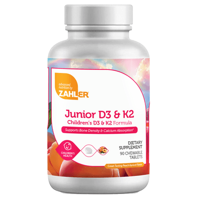 Junior D3 & K2 (90 Chewables)