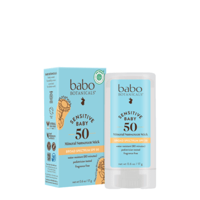 Baby Face™ SPF 50 Mineral Sunscreen Stic (0.6 Ounces)