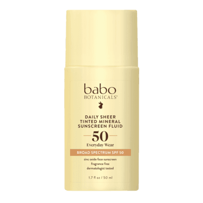 Daily Sheer Tinted Mineral Sunscreen Fluid SPF50 (1.7 Ounces)