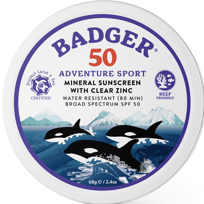 SPF 50 Adventure Sport Tin (2.4 Ounces)