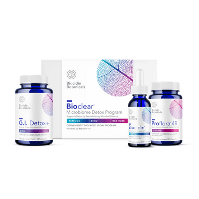 Bioclear® Microbiome Detox Program with Biocidin® Liquid (30 Day Kit)