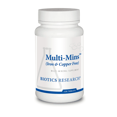 Multi-Mins™ Iron & Copper Free (120 tablets)