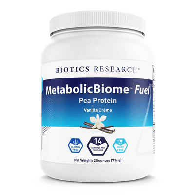 MetabolicBiome Fuel Pea Protein, Vanilla (California Only) (714 Grams)