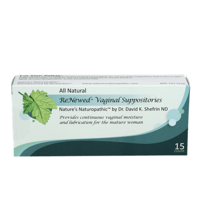 Renewed DHEA Vaginal Suppositories (15 Suppositories)