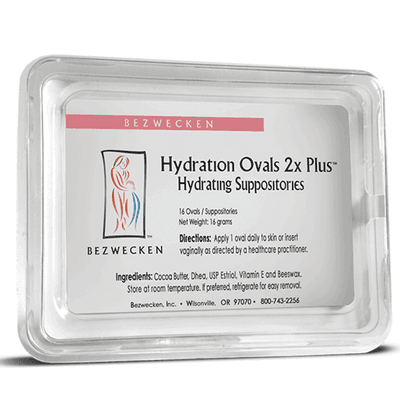 Hydration Ovals 2X Plus (California Only) (16 suppositories)