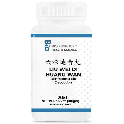 Liu Wei Di Huang Wan (Six Ingredient wit (100 Grams)