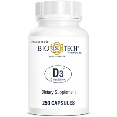 D3 1,000IU (250 capsules)