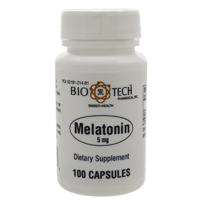 Melatonin 5mg (100 capsules)