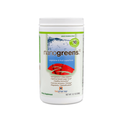 NanoGreens10 Strawberry (360 Grams)