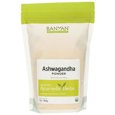 Ashwagandha Powder (Certified Organic) (454 Grams)