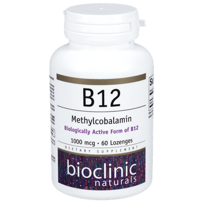 B12 Methylcobalamin 1000mcg (60 lozenges)