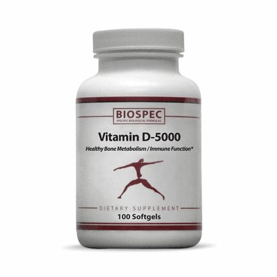 Vitamin D3 5000 (100 Softgels)