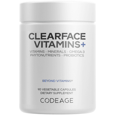 Clearface Acne Skin Vitamins (90 capsules)