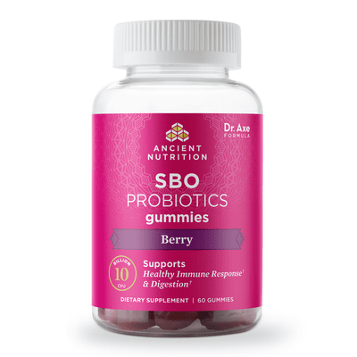 SBO Probiotic Gummies, Berry (60 Chewables)
