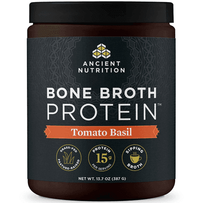 Bone Broth Protein, Tomato Basil (387 Grams)