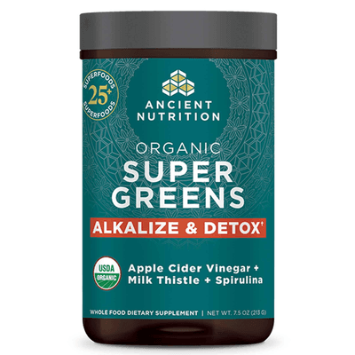 Organic SuperGreens Alkalize & Detox (213 Grams)