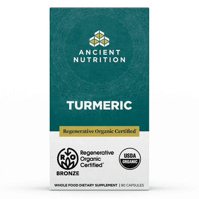 Regenerative Organic Certified Turmeric (90 capsules)