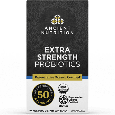 Regenerative Organic Certified Extra Strength Probiotics 50B (60 capsules)
