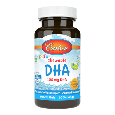Kids Chewable DHA Orange (60 Softgels)