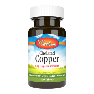 Chelated Copper (100 tablets)