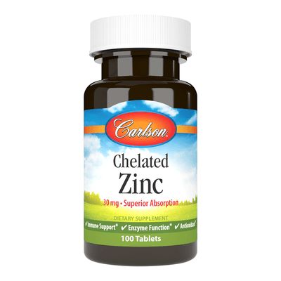 Chelated Zinc (100 tablets)