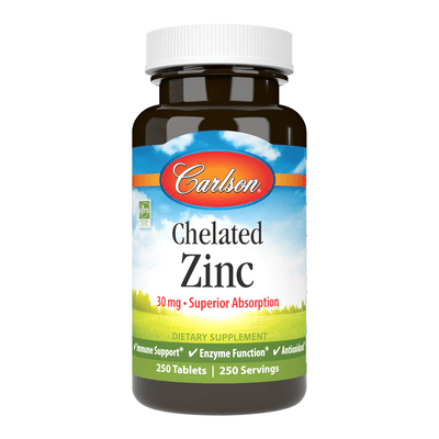 Chelated Zinc (250 tablets)