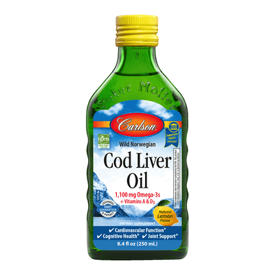 Cod Liver Oil Lemon (250 Milliliters)