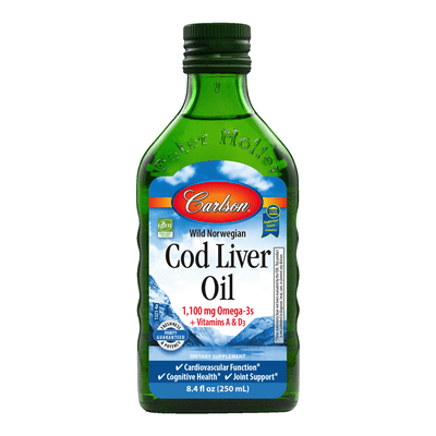 Cod Liver Oil Liquid (250 Milliliters)
