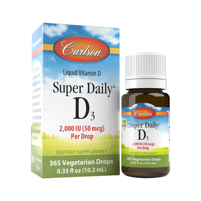 Super Daily D3 2,000IU (10.3 Milliliters)