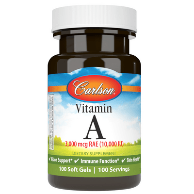 Vitamin A 10,000IU (100 Softgels)