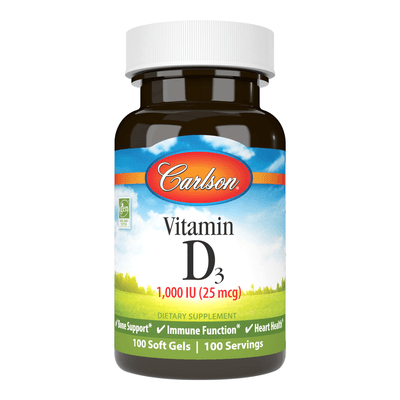 Vitamin D 1000IU (100 Softgels)