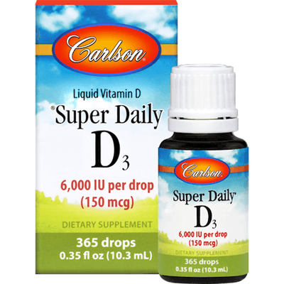 Super Daily D3 6000 IU (10.3 Milliliters)