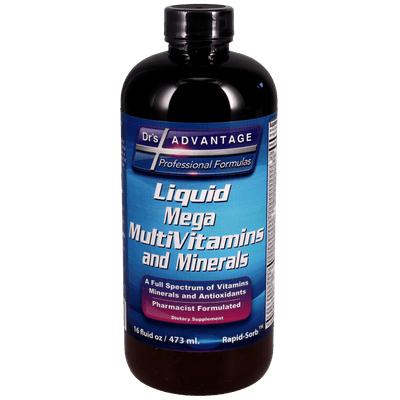 Liquid Mega MultiVitamins and Minerals (473 Milliliters)