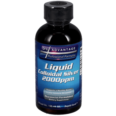 Liquid Colloidal Silver 2000ppm (59.14 Milliliters)