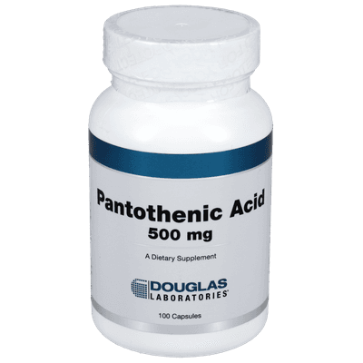 Pantothenic Acid 500mg (100 capsules)