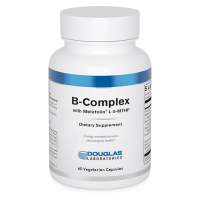 B-Complex with Metafolin® L-5-MTHF (60 capsules)