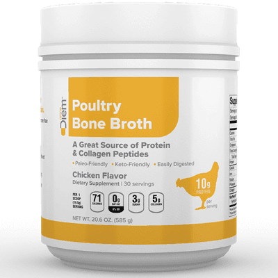 Poultry Bone Broth Chicken Flavor (585 Grams)