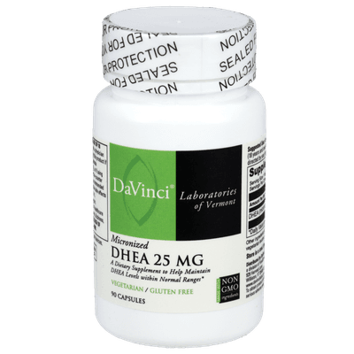 DHEA (micronized) 25mg (90 capsules)