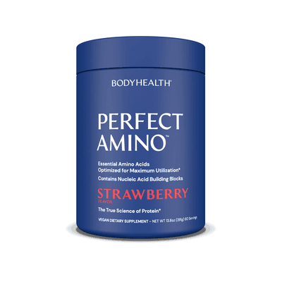 PerfectAmino Powder, Strawberry (435 Grams)