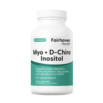 Myo + D-Chiro Inositol 40:1 (120 capsules)