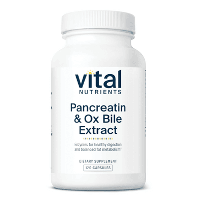 Pancreatin & Ox Bile Extract (120 capsules)