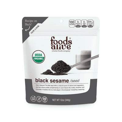 Black Sesame Seeds Organic (397 Grams)