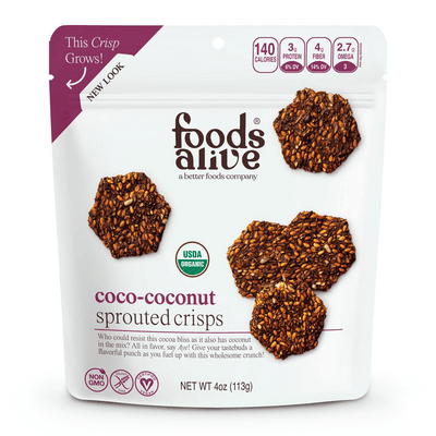 Coco-Coconut Sprouted Crisps Organic (113 Grams)